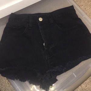 Black Brandy Shorts